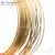 Проволока средней жесткости Gold Filled 0,5 мм (уп. 10 см), изображение 4