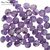 Аметист натуральный фиолетовый рондель с огранкой 8-10 мм (уп. 5 шт.), изображение 2