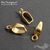 Бейл-держатель для кулона Tong Vermeil Sterling Silver 10х3 мм, изображение 3
