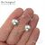 Основы для пусет со штифтом Sterling Silver 6 мм (пара), изображение 2