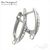Швензы Amandier Fianite Sterling Silver 17 мм (пара), изображение 5