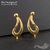 Швензы Forgiata Gold Plated 19х7 мм (пара)