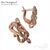 Швензы Ornament Copper 16х8 мм (пара)