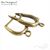 Швензы Flexure Patina Bronze 15х2 мм (пара)