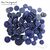 Лазурит с пиритом натуральный рондель с огранкой 5-12 мм (уп. 10 шт.)
