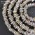 Жемчуг натуральный серебристо-лиловый Keshi 7-10 мм (нить 5 см), изображение 2