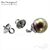Концевик с петлей и штифтом Silver Plated 7х6 мм, изображение 3