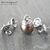 Концевик с петлей и штифтом Silver Plated 7х6 мм, изображение 4