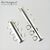 Замок-коннектор с фиксатором 3-strand Sterling Silver 20 мм, изображение 4