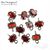 Коннектор со вставкой Mini Hyacinth Fianit Silver Plated 9х6 мм