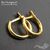 Швензы Bagel Gold Plated 14 мм (пара), изображение 6
