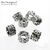 Бусина Reticolo Sterling Silver 7х5 мм