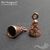 Концевик Cone Patina Copper 12х7 мм, изображение 3