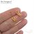 Замок-крючок Gancio Vermeil Sterling Silver 18 мм, изображение 3