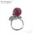 Основа для кольца Raspberry Ring Silver Plated (16)