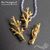 Бейл-держатель для кулона Coral Reef Gold Plated 20х9 мм, изображение 2
