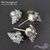 Чашечки для бусин Maldives Silver Plated 17х12 мм, изображение 5