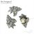 Чашечки для бусин Maldives Silver Plated 17х12 мм, изображение 6