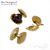 Подвеска со штифтом Swift Scallop Gold Plated 13 мм