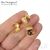 Подвеска со штифтом Swift Scallop Gold Plated 13 мм, изображение 3