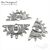 Подвеска-коннектор Eye Silver Plated 30х18 мм, изображение 4