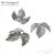 Подвеска Strawberry Trefoil Silver Plated 18 мм, изображение 4