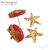 Коннектор-подвеска Starfish Gold Plated 22 мм, изображение 5