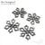 Коннектор-подвеска Snowflake Silver Plated 15 мм, изображение 3