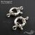 Замок-штурвал Wheel Sterling Silver 19х10 мм, изображение 3
