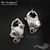 Замок-карабин с кольцами Koi Carp Sterling Silver 24 мм