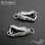Декоративный замок с кольцами Uroboros Sterling Silver 29х12 мм, изображение 3