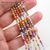 Фианит с огранкой Multicolor (3 мм, нить 37 см), Размер: 3 мм, Длина: нить 37 см, изображение 2