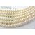 Жемчуг натуральный белый 7-7,5 мм (нить 10 см), изображение 2