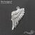 Подвеска Wing Left Sterling Silver 24х13 мм, изображение 7