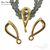 Бейл-держатель для кулона Beautiful Gold Plated 16х5 мм