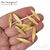 Подвеска Willow Leaf Gold Plated 25х5 мм, изображение 2