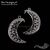 Подвеска-коннектор Moon Silver Plated 29х18 мм, изображение 4