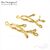Авторский коннектор Winter Branch Gold Plated 24х14 мм, изображение 4