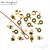 Кримп зажимной Flat One Touch Gold Plated 3х2 мм, изображение 2