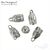 Концевик с петлей VanGogh Silver Plated 15х8 мм, изображение 2