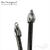 Концевик с петлей Mini Tulip Silver Plated 8х4 мм, изображение 3