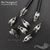 Концевик с петлей Mini Tulip Silver Plated 8х4 мм, изображение 4