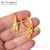 Замок-тогл Grass Gold Plated 35х25 мм, изображение 2