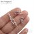 Замок-крючок Knightly Lily Rhodium Plated 32 мм, изображение 2