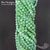 Фианит с огранкой Frosty Chrysoprase, Размер: 3 мм, Длина: нить 37 см, изображение 5