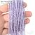 Фианит с огранкой Provence Lavender, Размер: 3 мм, Длина: нить 37 см, изображение 3