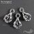 Подвеска Little Pearl Silver Plated 11х5 мм
