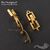 Замок-пряжка Jewelry Clasp Gold Plated 19х5,5 мм, изображение 3