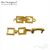 Замок-пряжка Jewelry Clasp Gold Plated 19х5,5 мм, изображение 4