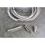 Замок-концевик с фиксатором Thick Rhodium Plated 28х6 мм, изображение 3